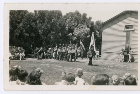 Procession at Theodore Roosevelt School (ddr-densho-550-18)