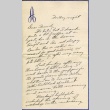 Letter from a camp teacher to her family (ddr-densho-171-34)