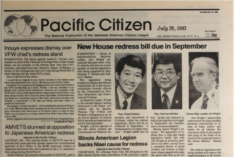 Pacific Citizen, Whole No. 2,249, Vol. 97, No. 5 (July 29, 1983) (ddr-pc-55-29)