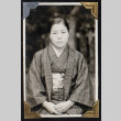 Portrait of woman in a yukata (ddr-densho-404-174)