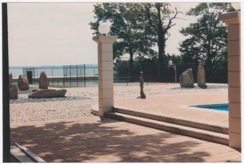 Yard with rock landscaping (ddr-densho-377-1862)