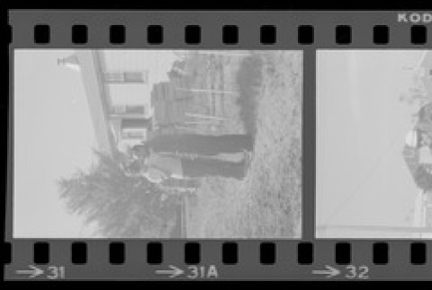Negative film strip for Farewell to Manzanar scene stills (ddr-densho-317-239)