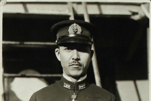 Man in military uniform (ddr-densho-252-25)