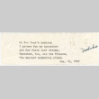 Correspondence from Wilsho (Ruth Wilson) to Kaneji Domoto (ddr-densho-329-1063)