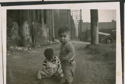 Photo of two children (ddr-densho-483-823)