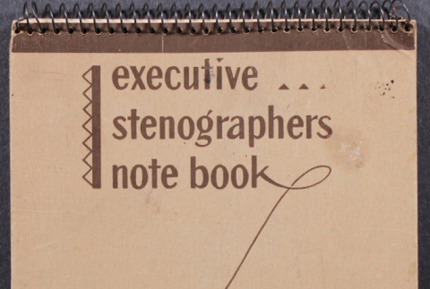 Spiral Notebook (ddr-densho-501-415)