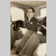 Sung Tzu-wen sitting in a car (ddr-njpa-1-1730)