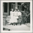 Three women in front of a house (ddr-densho-298-261)