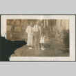 Okubo family in yard outside house (ddr-densho-316-385)