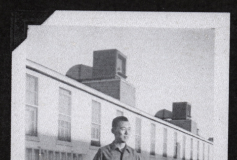 Man at Birmingham hospital (ddr-densho-545-56)