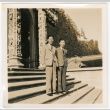 Two men on steps of building (ddr-densho-426-1643)
