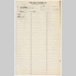Storage list for F. K. Hosono (ddr-sbbt-2-164)