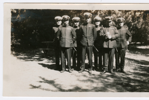 Men in uniform (ddr-densho-480-123)
