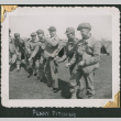 Line of men playing a game (ddr-densho-434-88)