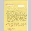 Walter Tanaka notes (ddr-densho-1007-990)