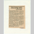 Nisei Soldier review by Ed Mintz in The Lively Arts column (ddr-densho-1007-1493)