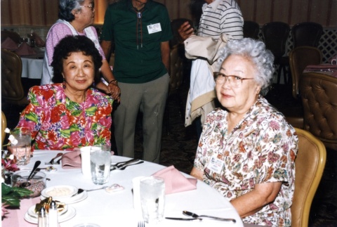 [Mini-reunion, Mrs. Sumi Hattori, Mrs. Mary Kawagoye] (ddr-csujad-1-98)