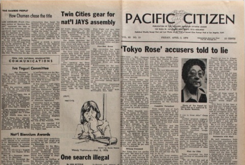 Pacific Citizen, Vol. 82, No. 13 (April 2, 1976) (ddr-pc-48-13)