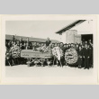 Mourners at Mrs. O. Kusumoto's funeral (ddr-densho-37-1316)
