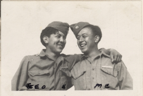 Two men laughing (ddr-densho-466-313)