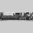 Panorama of large group outside building (ddr-ajah-3-3)