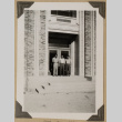 George, Junji, and Gary at a pharmacy building (ddr-densho-542-453)