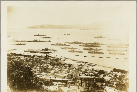 British ships in a Gibraltar port (ddr-njpa-13-322)