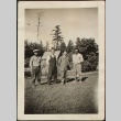 Four Issei men in Parkdale, Oregon (ddr-densho-259-191)
