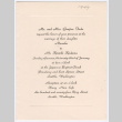 Wedding invitation (ddr-densho-540-14)