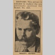 Newspaper clipping regarding Maxim Gorky (ddr-njpa-1-457)
