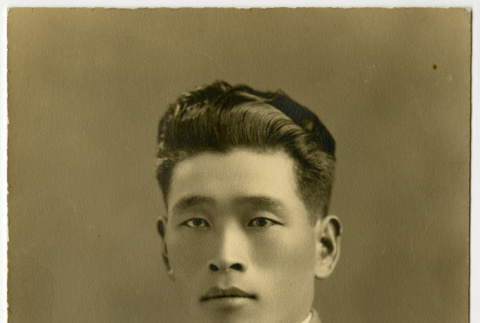 Portrait of Goro Yoshioka (ddr-densho-391-3)
