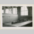 U.S.S. Cleveland model on a table (ddr-densho-37-1098)