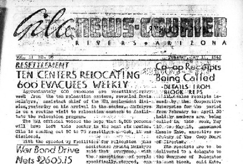 Gila News-Courier Vol. II No. 56 (May 11, 1943) (ddr-densho-141-92)