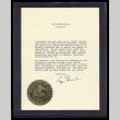 Letter of apology from George H.W. Bush, President of the United States, October 1990 (ddr-csujad-55-920)