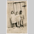 Portrait of three children (ddr-densho-313-12)