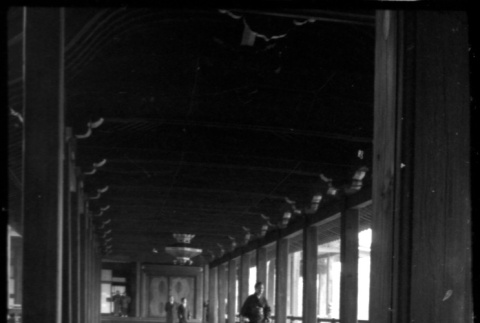 Large room inside temple (ddr-densho-426-2342)