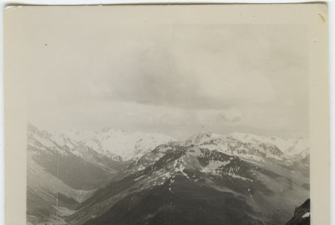 Aerial view of mountains (ddr-densho-201-209)