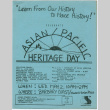 Flyer for Asian/Pacific Heritage Day (ddr-densho-444-156)