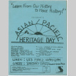 Flyer for Asian/Pacific Heritage Day (ddr-densho-444-156)