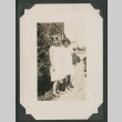 two girls outside a house (ddr-densho-378-508)