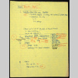 Master tape notes (ddr-densho-1007-1436)