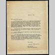 Letter from Dale Morioka, Block Club Coordinator, Heart Mountain, to Miss Hisako Hayakawa, March 31, 1944 (ddr-csujad-55-719)