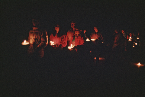 Candlelight service on the last night of camp (ddr-densho-336-1621)