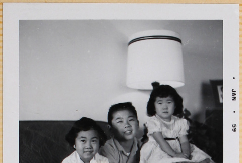 William, Susan and Leslie Shiomi (ddr-densho-522-495)