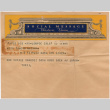 Envelope with telegram from Yurii to Tomoye (Nozawa) Takahashi (ddr-densho-410-387)