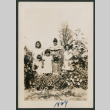 family photo in garden (ddr-densho-378-735)