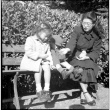 Tomoye Takahashi with children, Masako and Norman (ddr-densho-426-935)