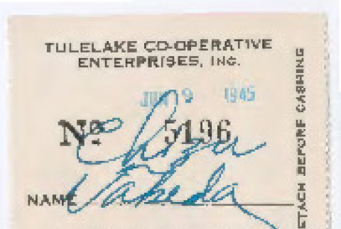 Tule Lake Co-op rebate (ddr-densho-501-222)