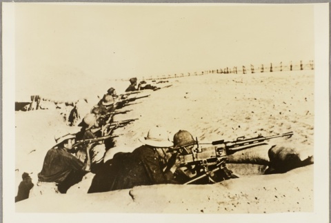 Italian soldiers training with rifles (ddr-njpa-13-661)
