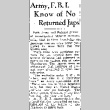 Army, F.B.I Know of No Returned Japs (June 24, 1943) (ddr-densho-56-942)